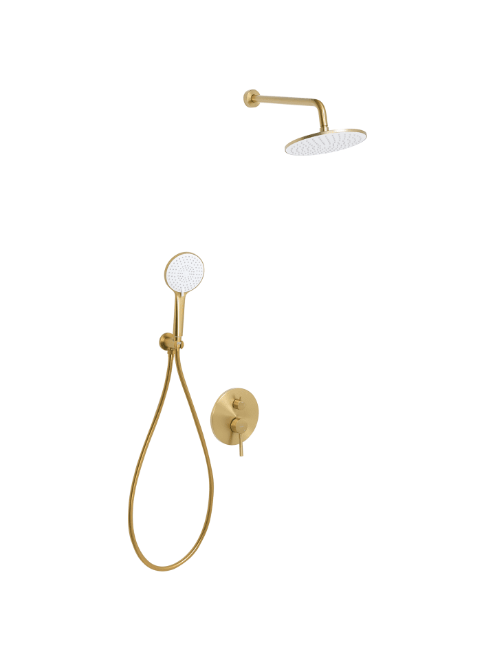 2-set Wannenarmaturen PUELO in Gold