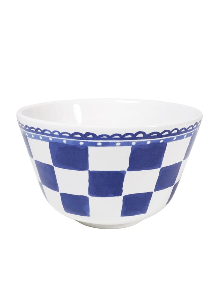 Schale Diamant in Blau - 14cm