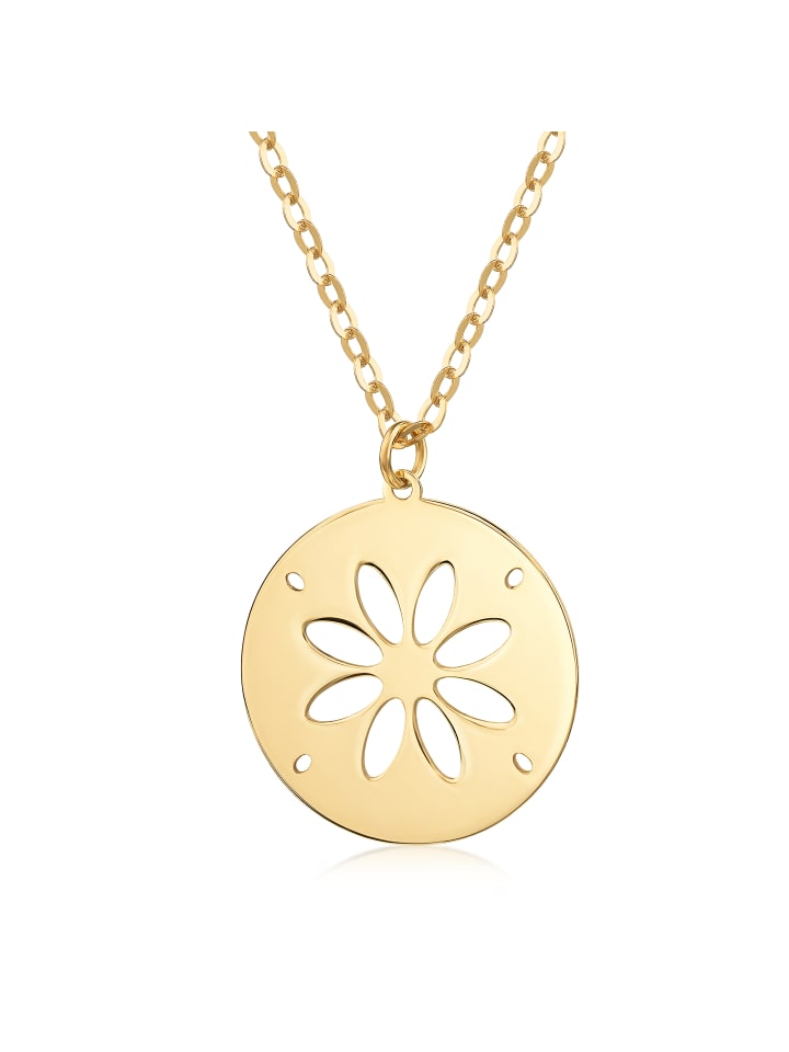 375/- Gold in gelb