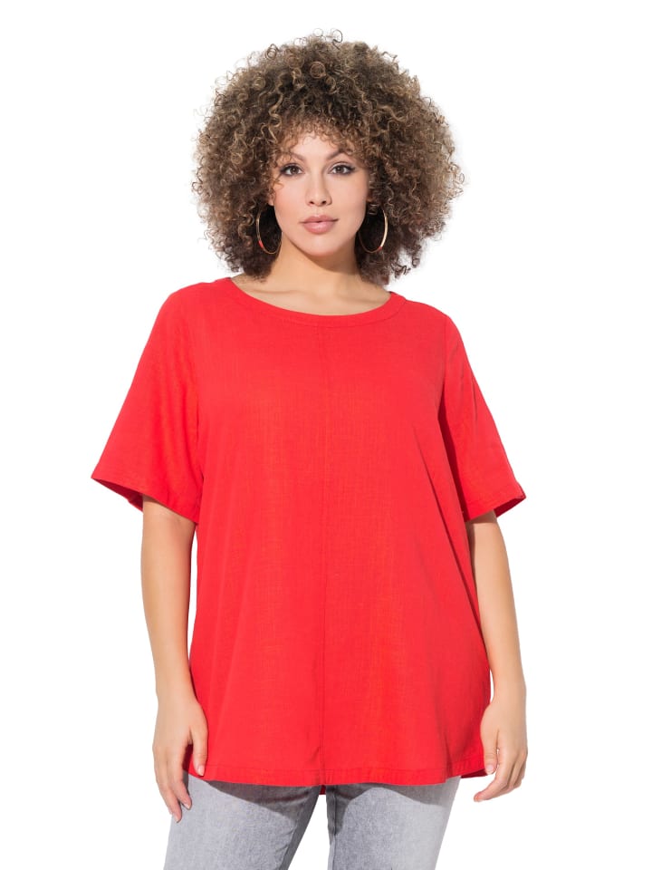 Bluse in hellrot