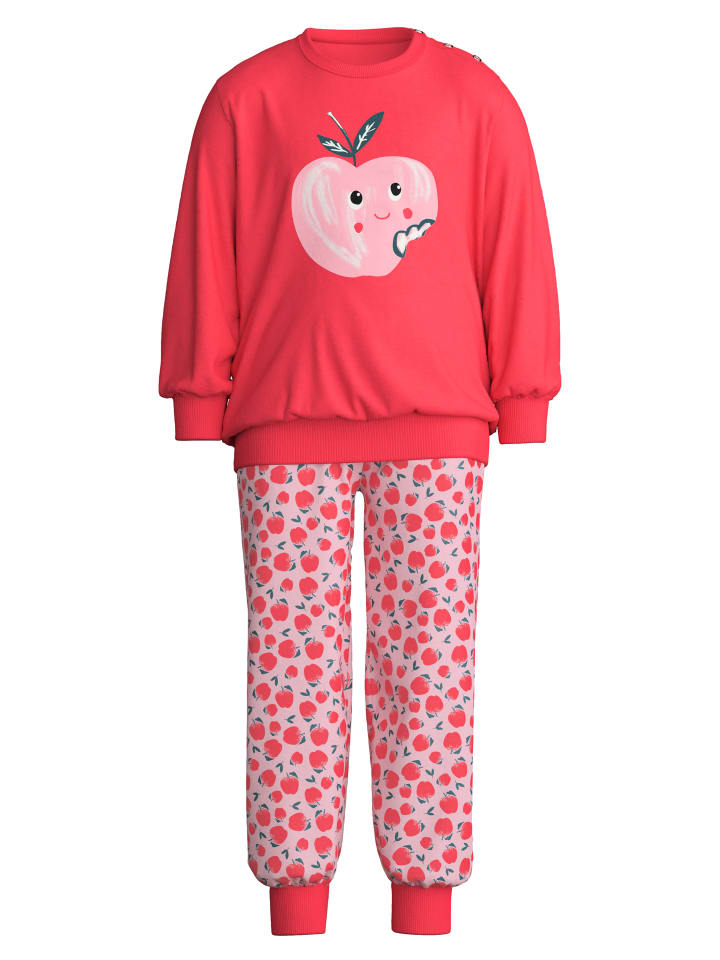Pyjama in red glow