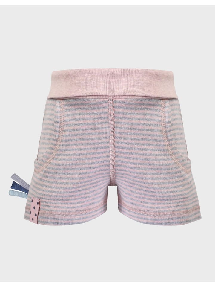 Baby Schlupf-Shorts in Rose Melange