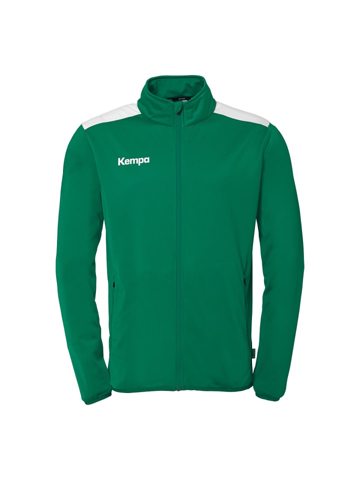 Trainingsjacke Emotion 27 Poly Jacke in lagune/weiß