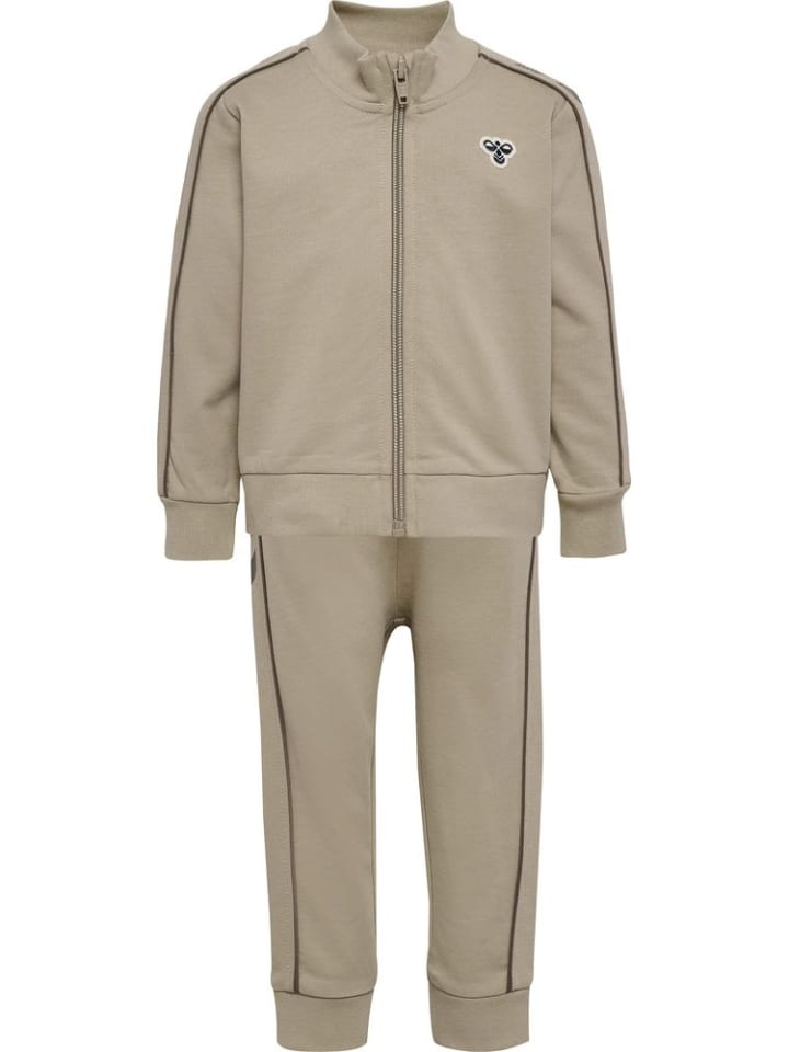 Kinder Trainingsanzug "Hmlmini CO Reg Track Suit" in Khaki