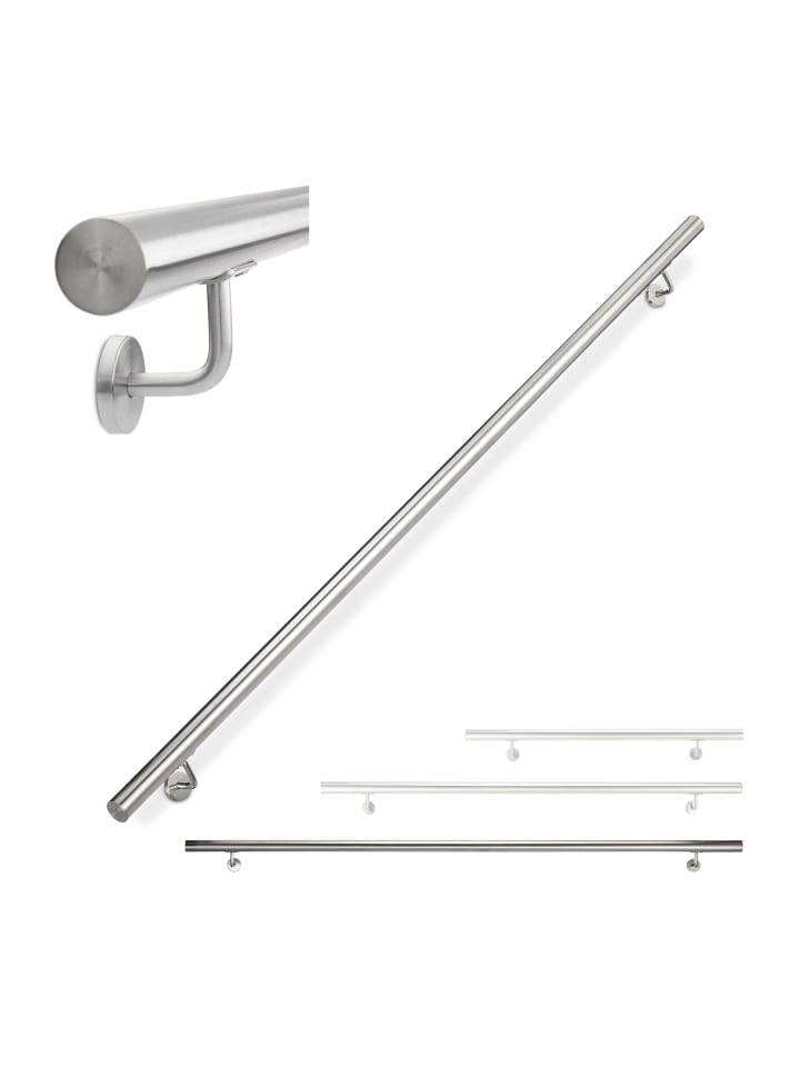 Handlauf in Silber - (L)200 cm