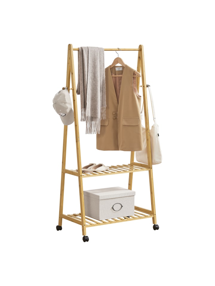 Garderobenständer Öckerö in Beige (B)69.5cm (T)43cm (H)152cm