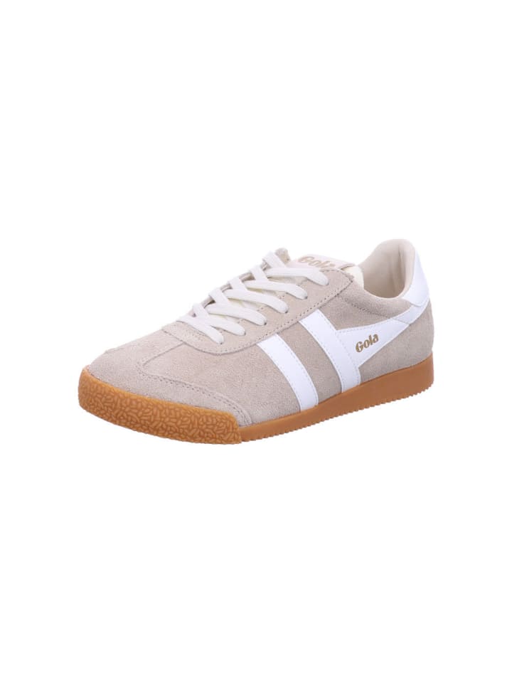 Damen- Schnürschuhe in Beige