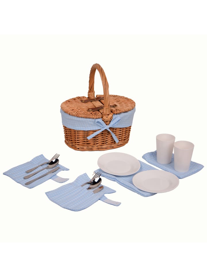 Picknickkorb Kinder in Blau