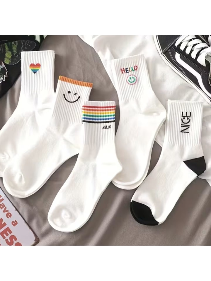 Socken - Good Vibes - 5er Pack