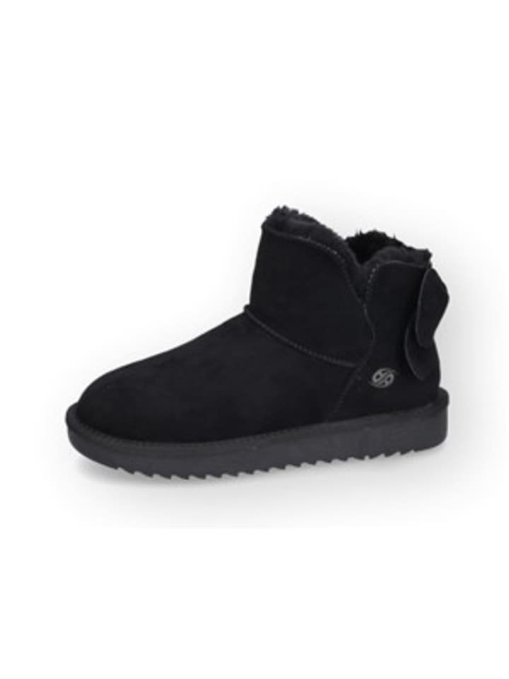 Stiefelette in schwarz