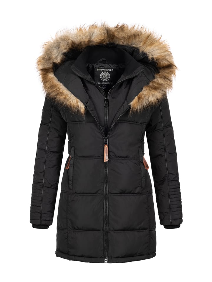 Winterjacke in Schwarz