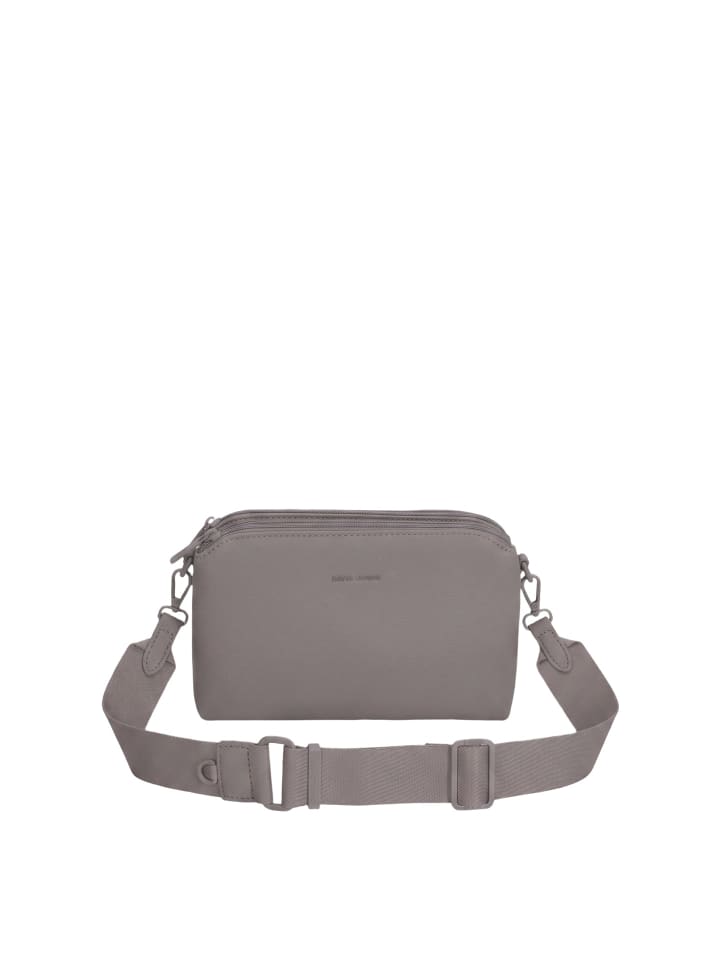 Schultertasche in DARK TAUPE