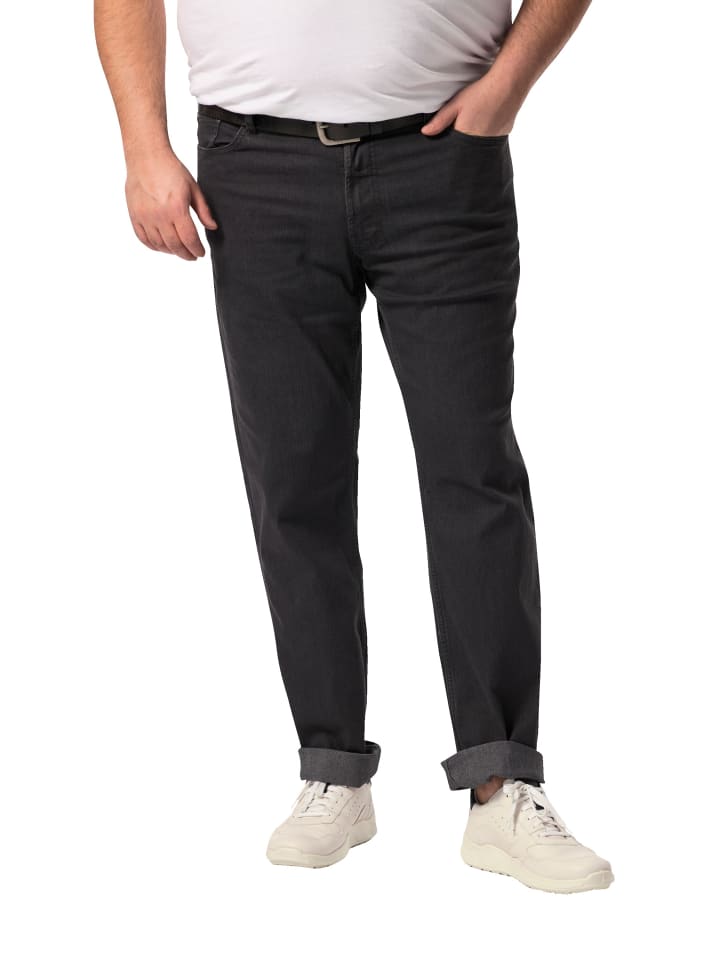 Jeanshose in grey denim