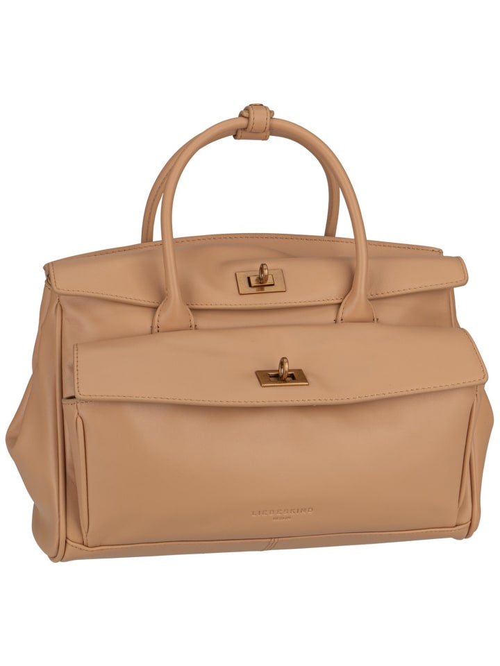 Handtasche Gloria II Satchel M New Calf in Light Tan