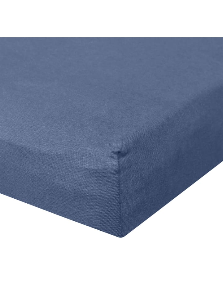 Spannbettlaken Ultra-Stretch in stahl