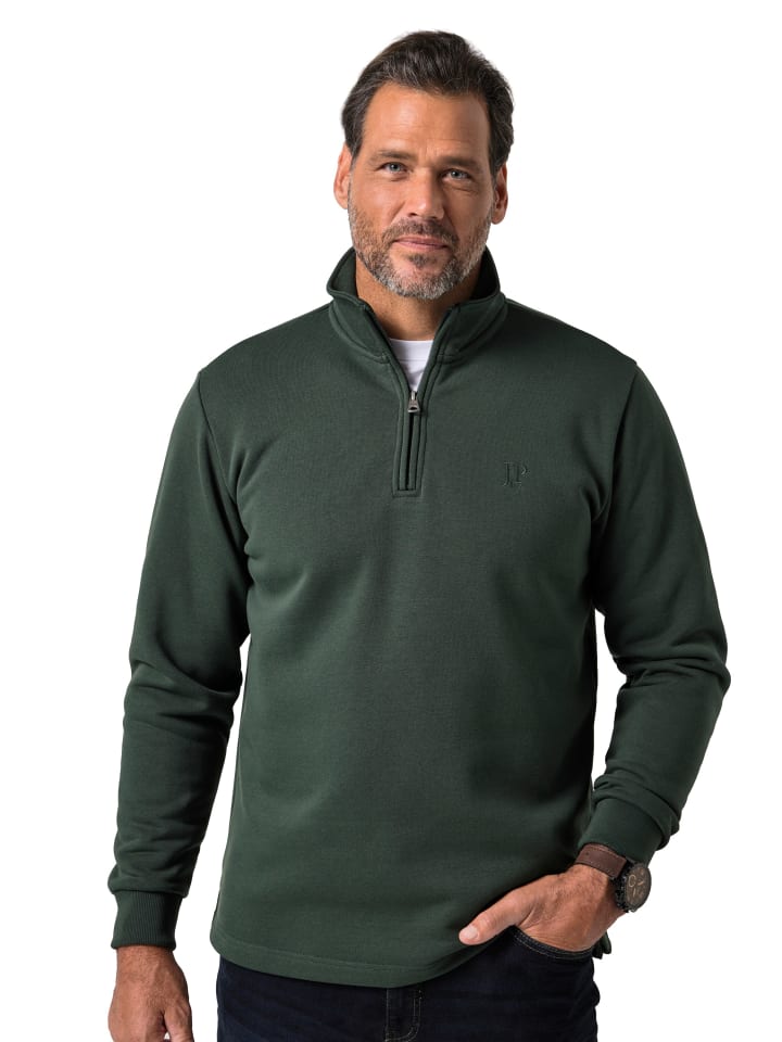 Sweatshirt in mitternachtsgrün