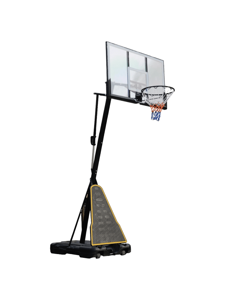 Basketballkorb in Schwarz 2,45-3,05m