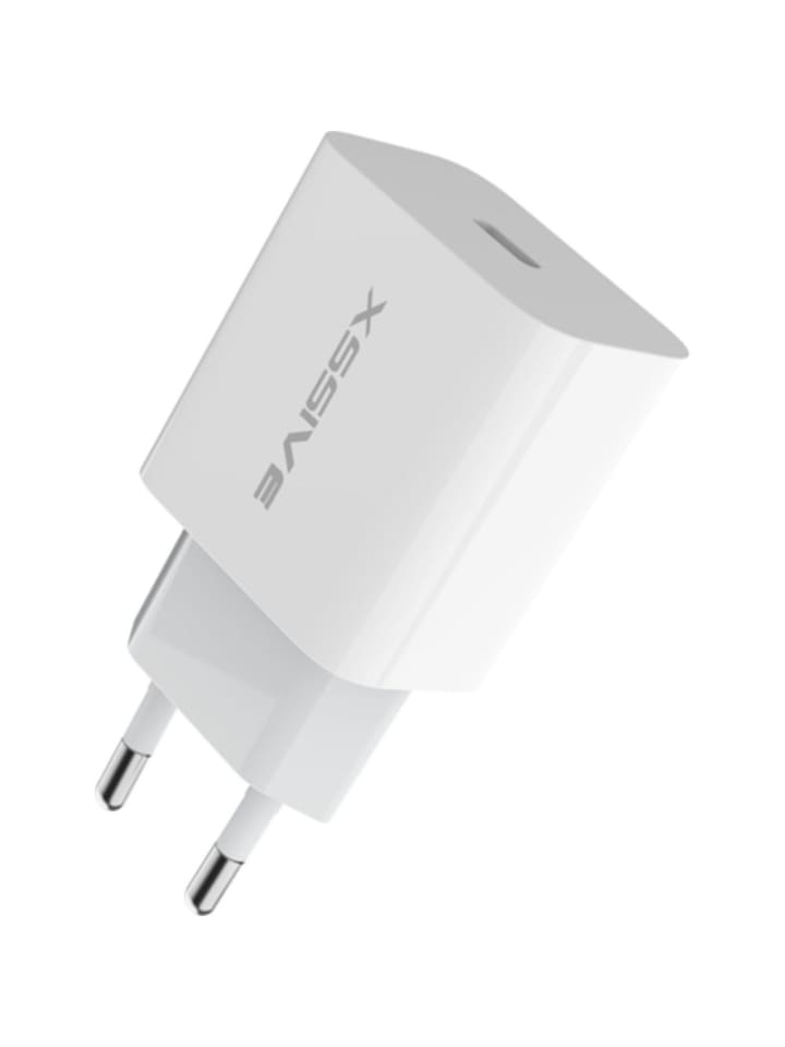 25W PD 3.0 PPS Super Schnelladegerät USB-C 50% Charge in 30 min in Weiß