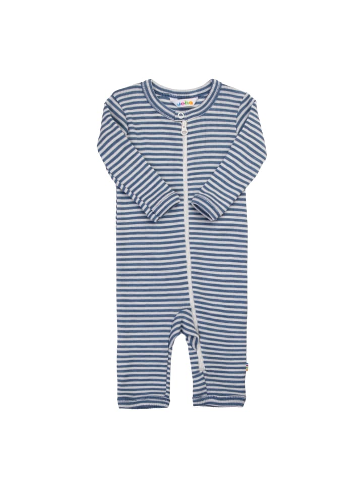 Einteiler Jumpsuit Merinowolle/Seide in blue
