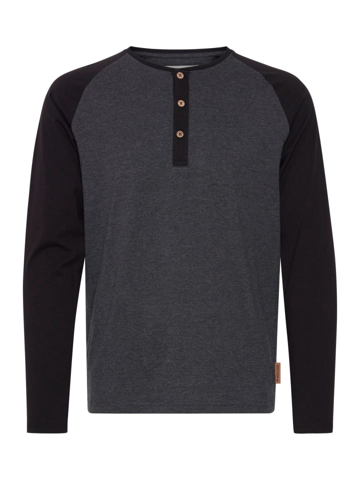 Rundhalsshirt IDWinston in Grau