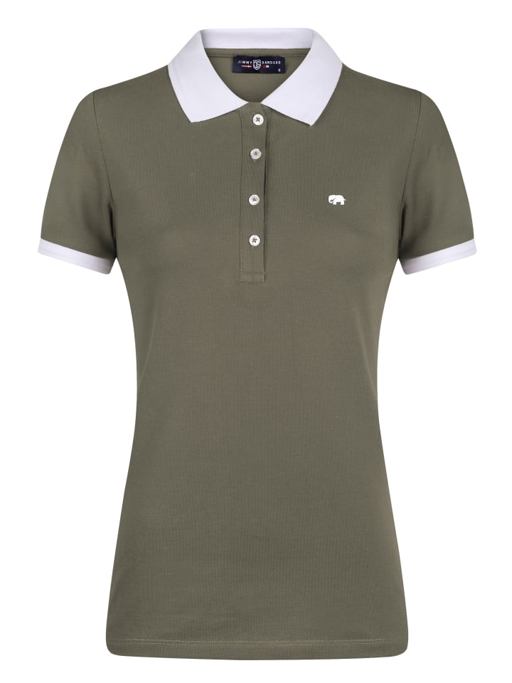 Polo Shirt Kurz Arm in khaki
