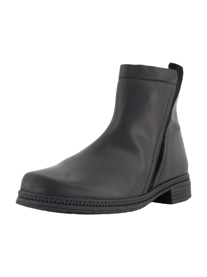 Komfort Stiefeletten in Schwarz