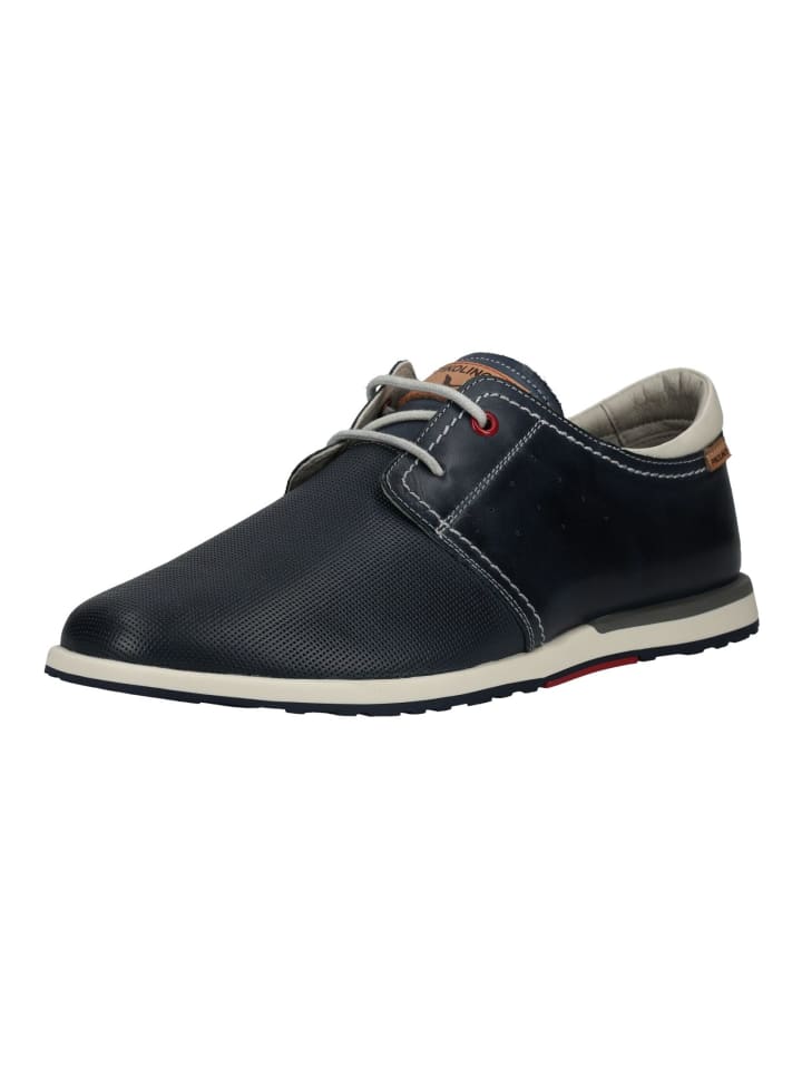 Businessschuhe Blau/Weiß
