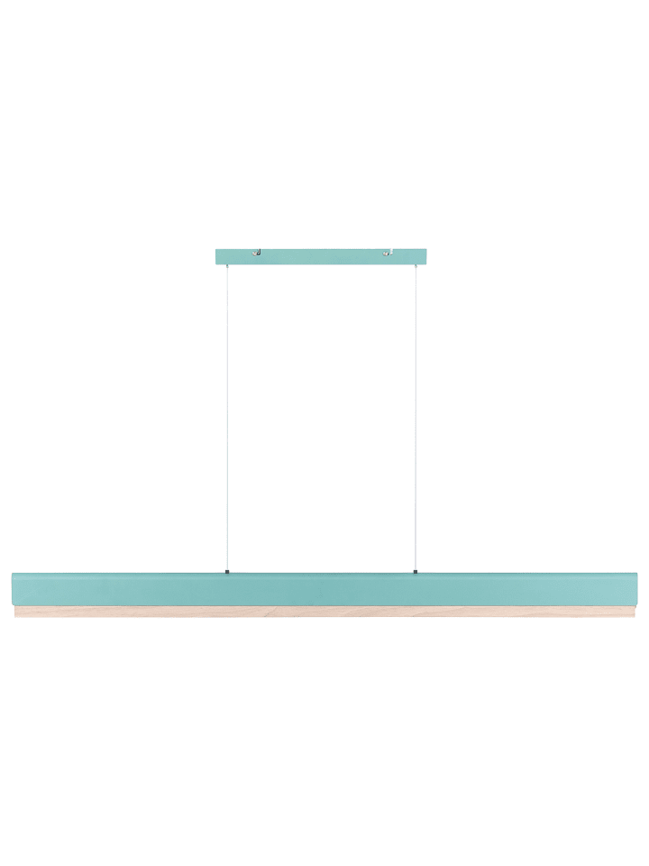 Pendelleuchten MARA in Grün/Braun - (W) 120 x (H) 211 x (L) 3 cm