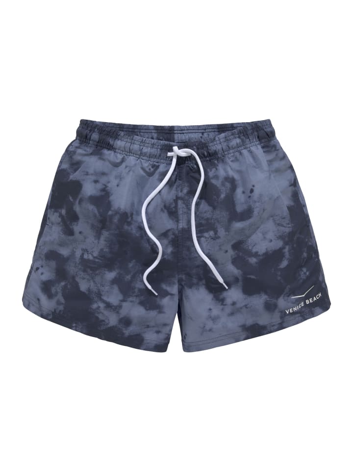 Badeshorts in blau-marine