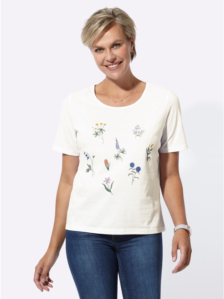 Shirt in ecru