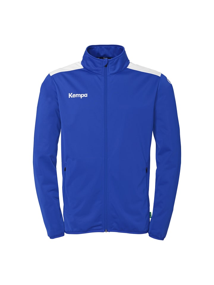 Trainingsjacke Emotion 27 Poly Jacke Kids in royal/weiß
