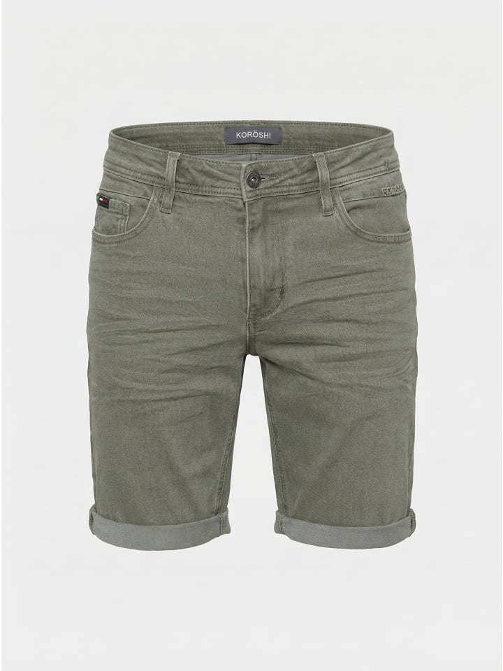RegulÃ¤re baumwolljeans in khaki