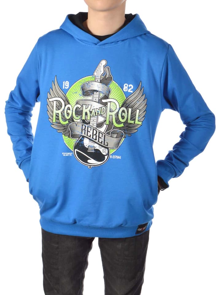 Hoodie in Blau