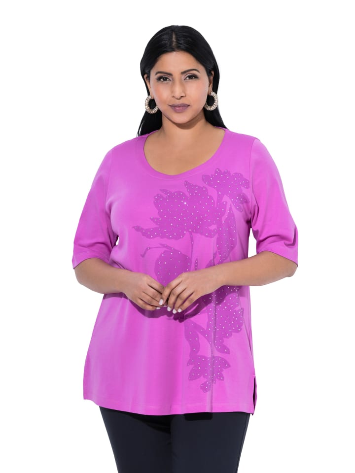Shirt in fuchsia