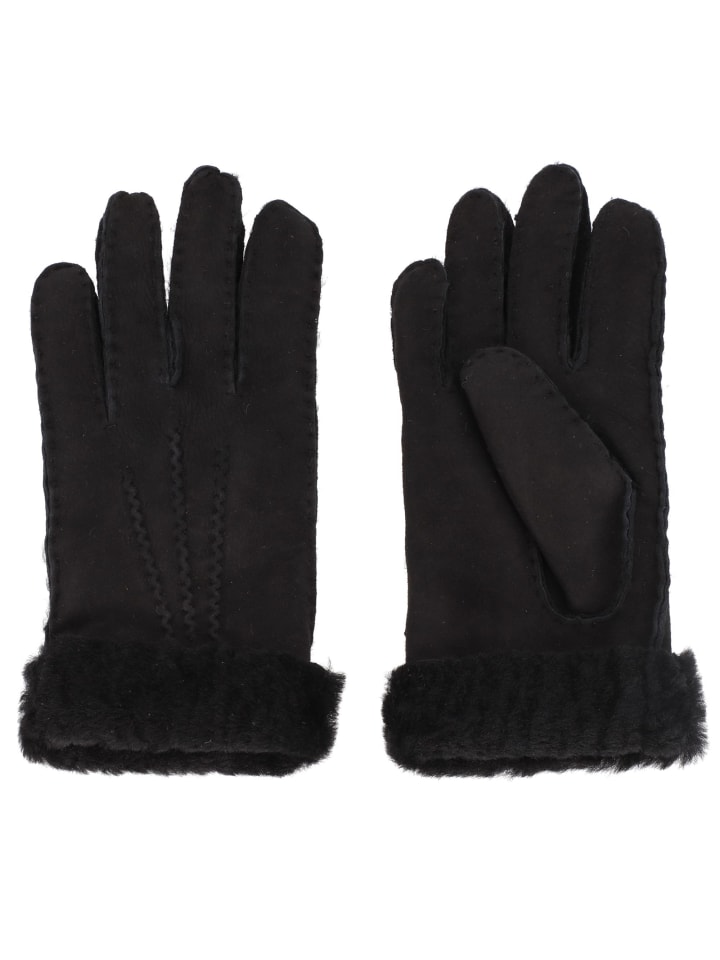 Ilvy Handschuhe Leder black