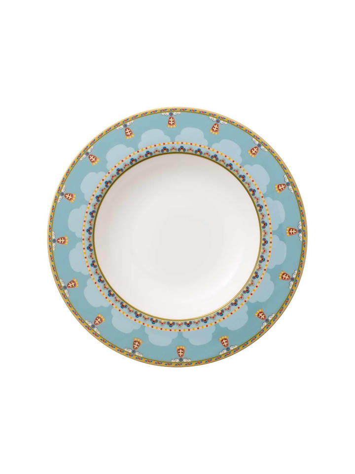 Suppenteller Samarkand Aquamarin in Bunt ø 24,8 cm