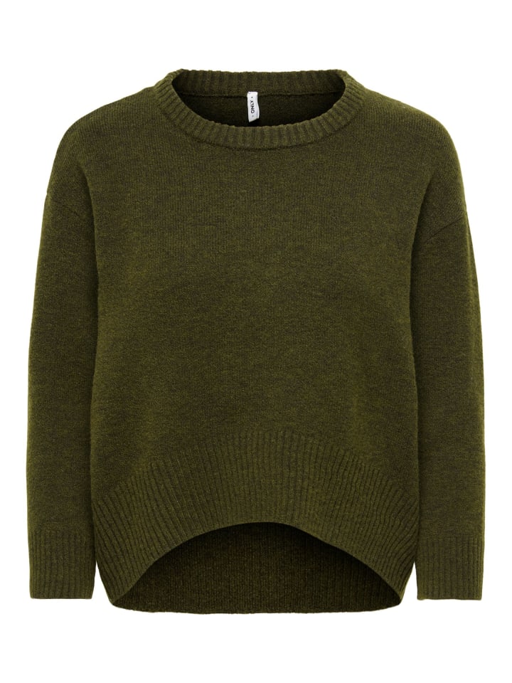 Strickpullover in Forest Night