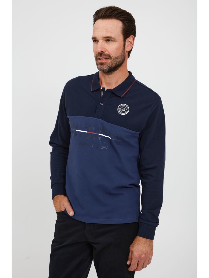 Langarmshirt FQReidar in Blau