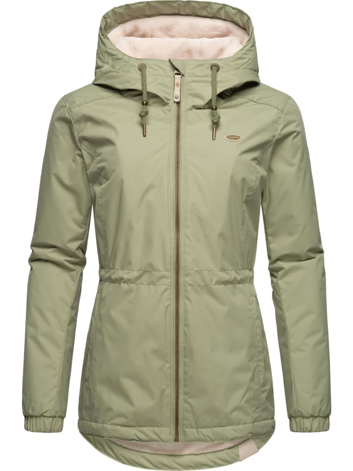 Winterjacke Dankka Warm in Light Olive