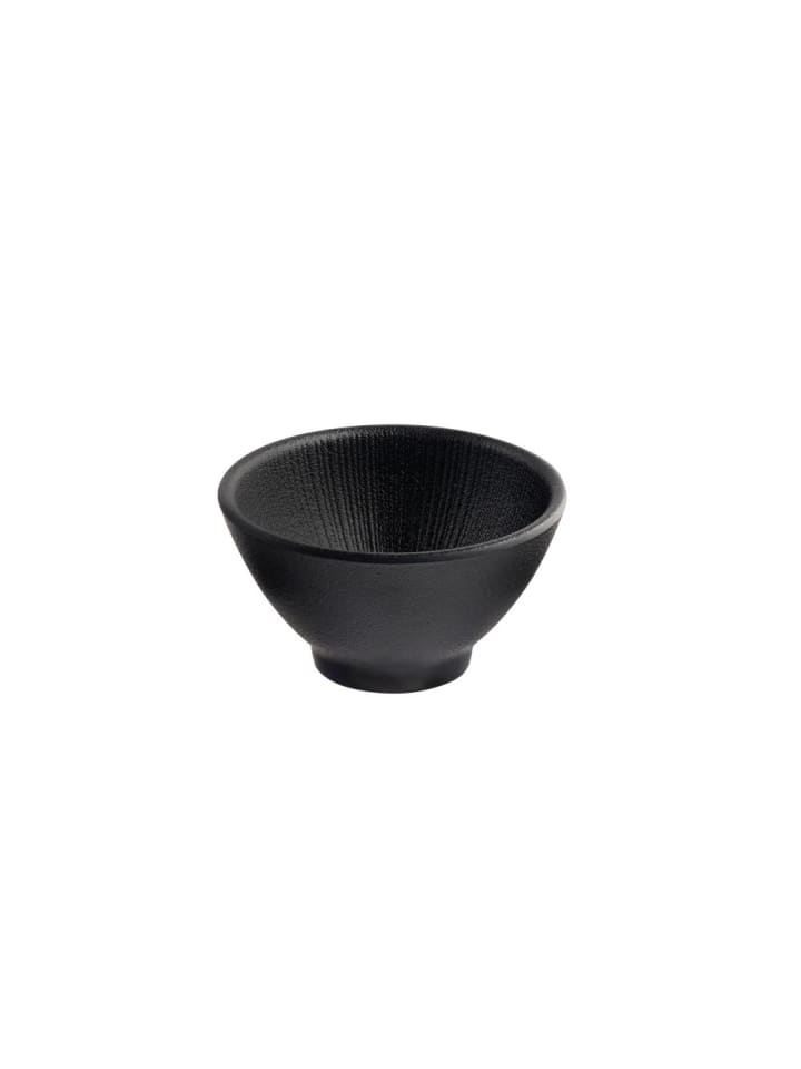 Schale NERO (black) in schwarz - Ø 10 cm, H: 5,5 cm 0,15 Liter