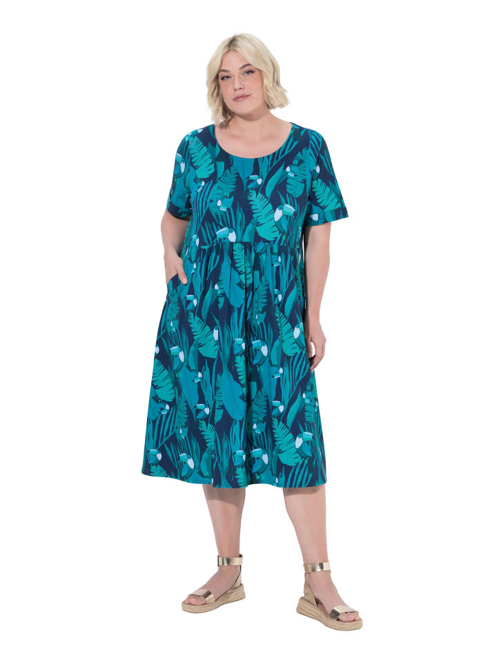 Midikleid in türkis