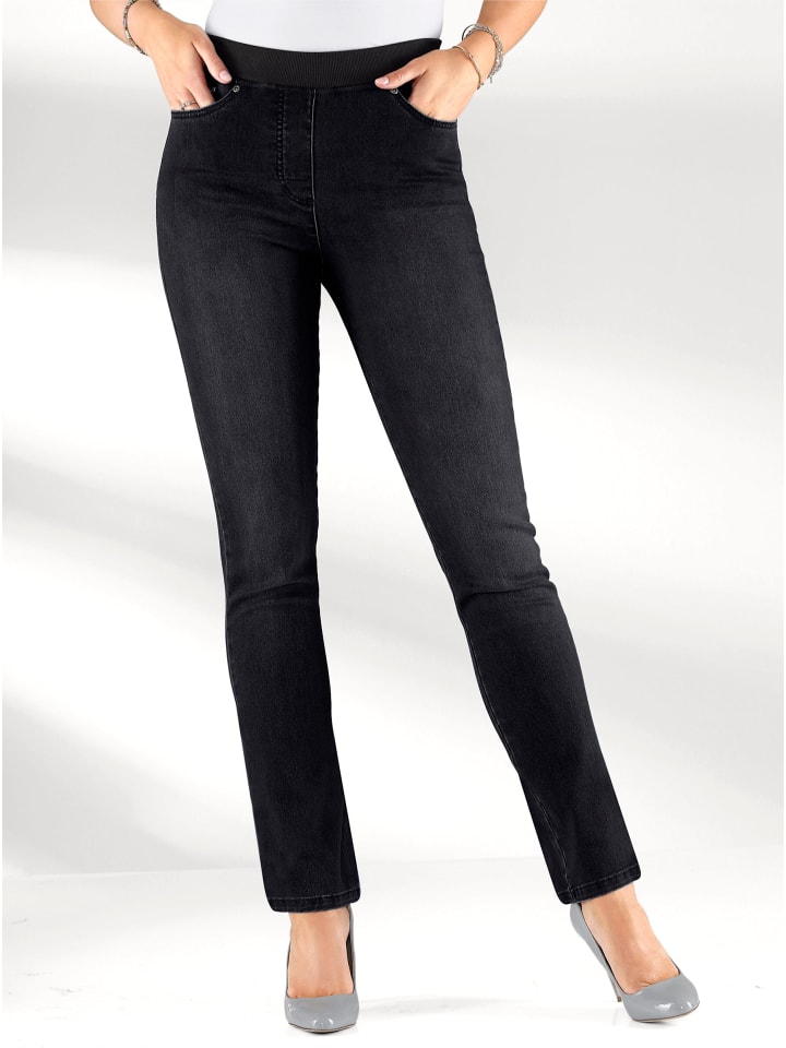 Jeans in black-denim