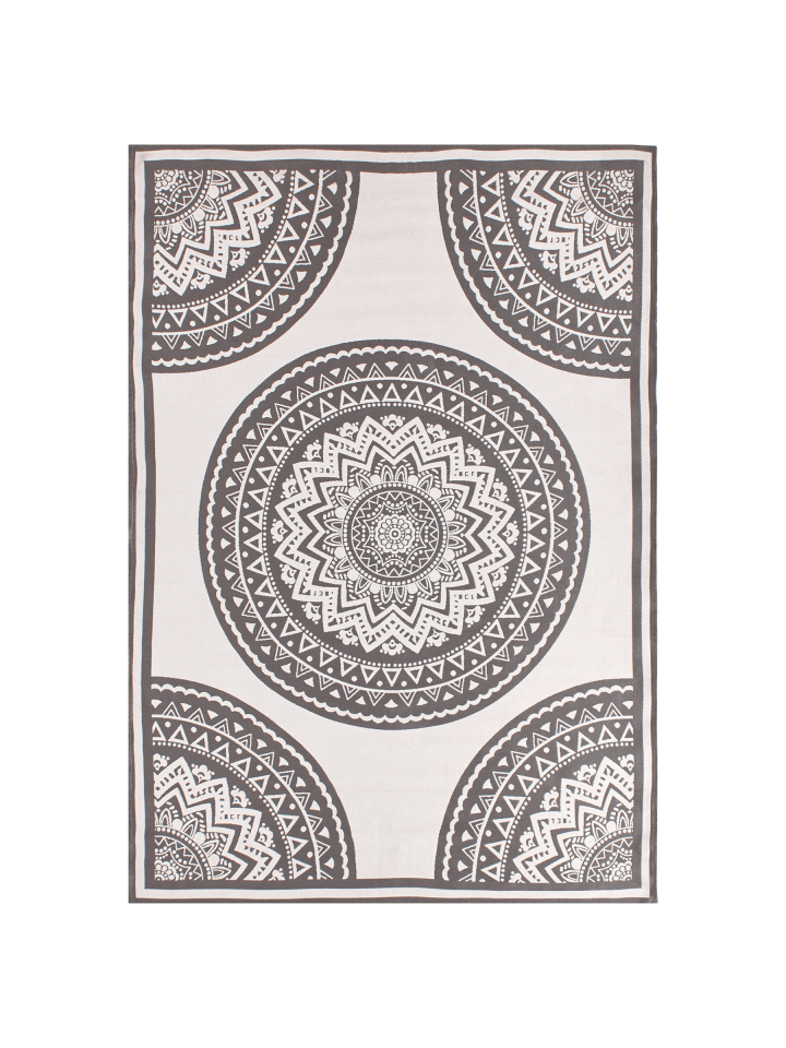 Outdoorteppich NELLORE in Grau/Beige - (W) 160 x (L) 230 cm