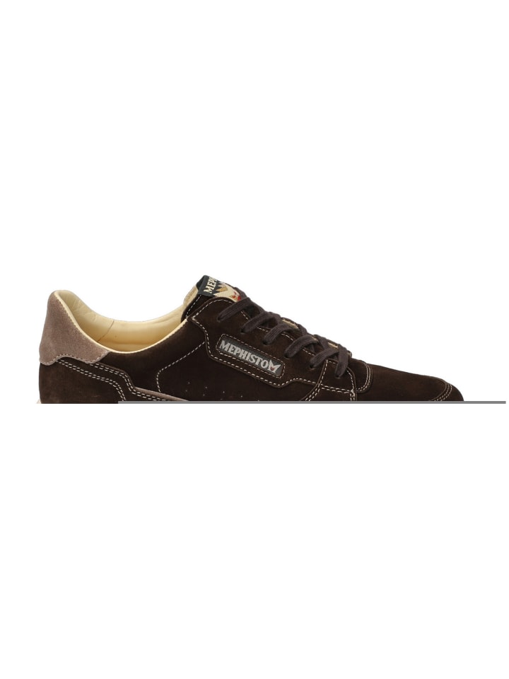 Sportlicher Schnürschuh in braun