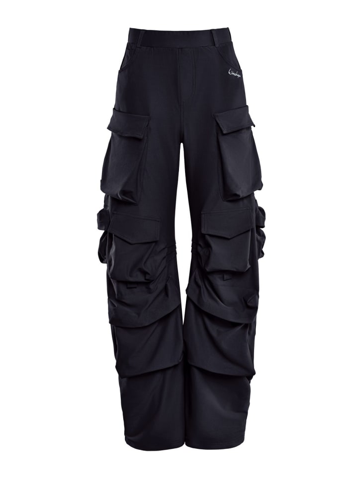 Functional Comfort Cargo Pants CP101C in schwarz