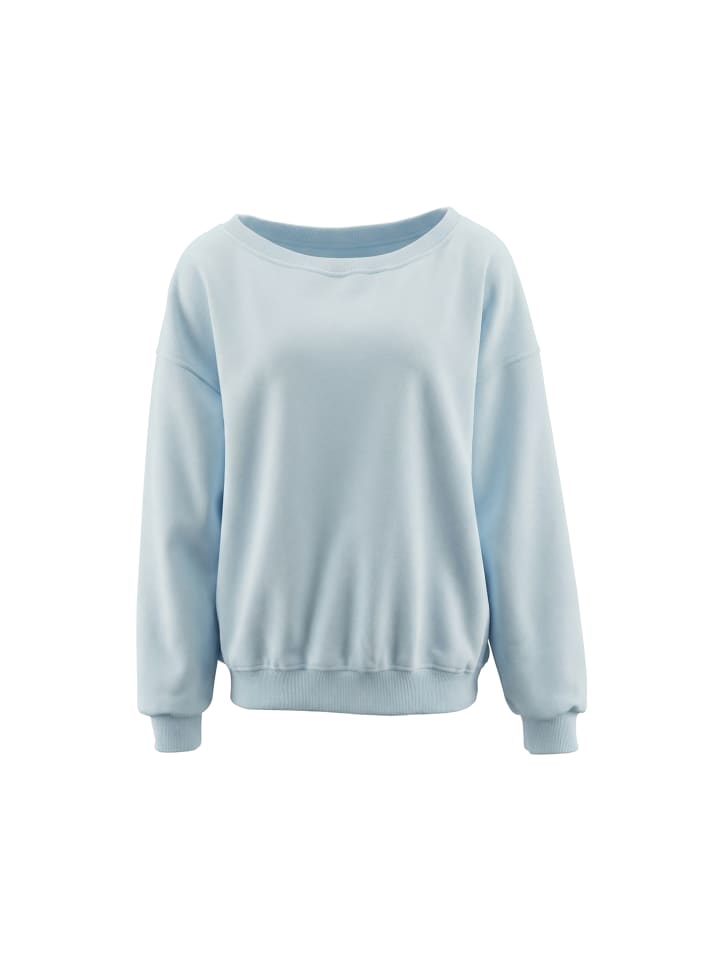 Women Sweatshirt in Light Blue