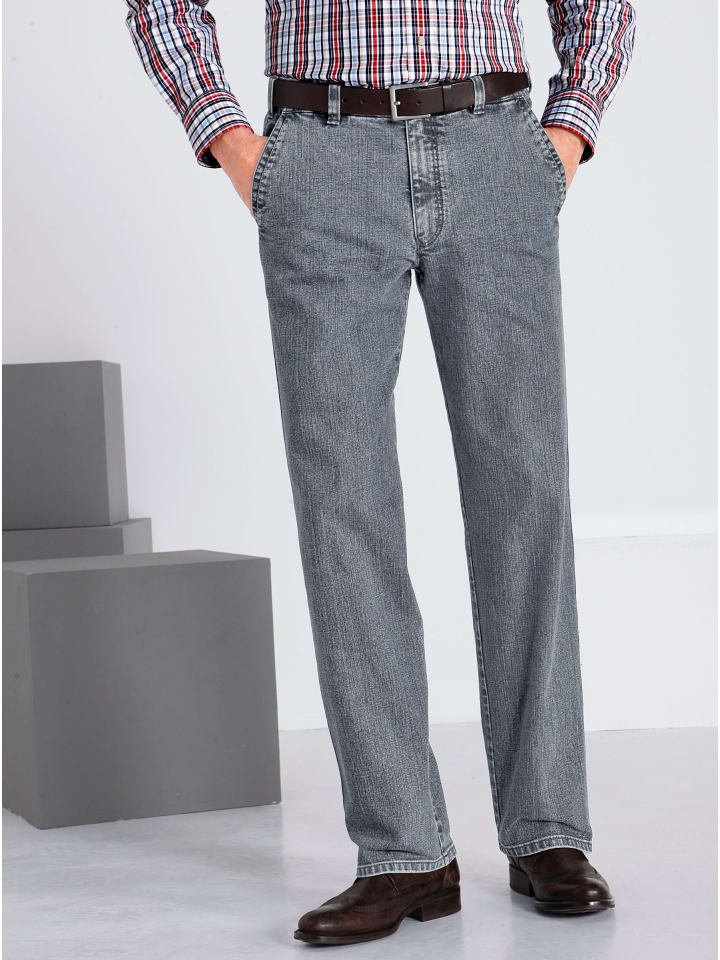 Traveller-Jeans in grey-denim