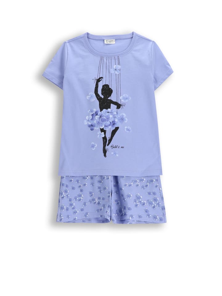 Mädchenpyjama in violett