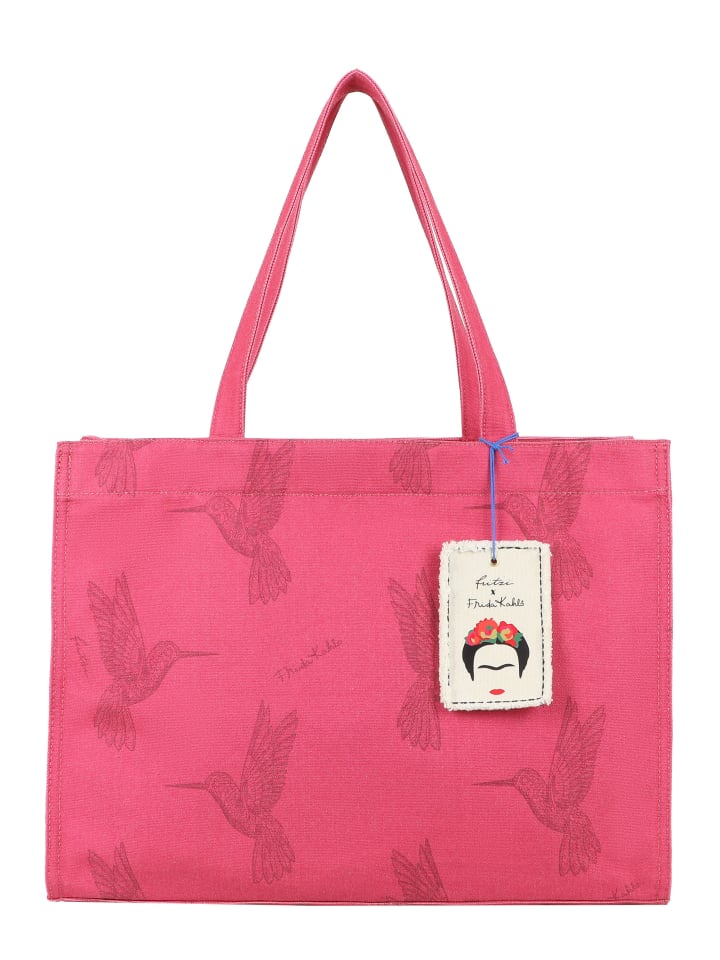 Shopper Fritzi x Frida Kahlo in Pinki