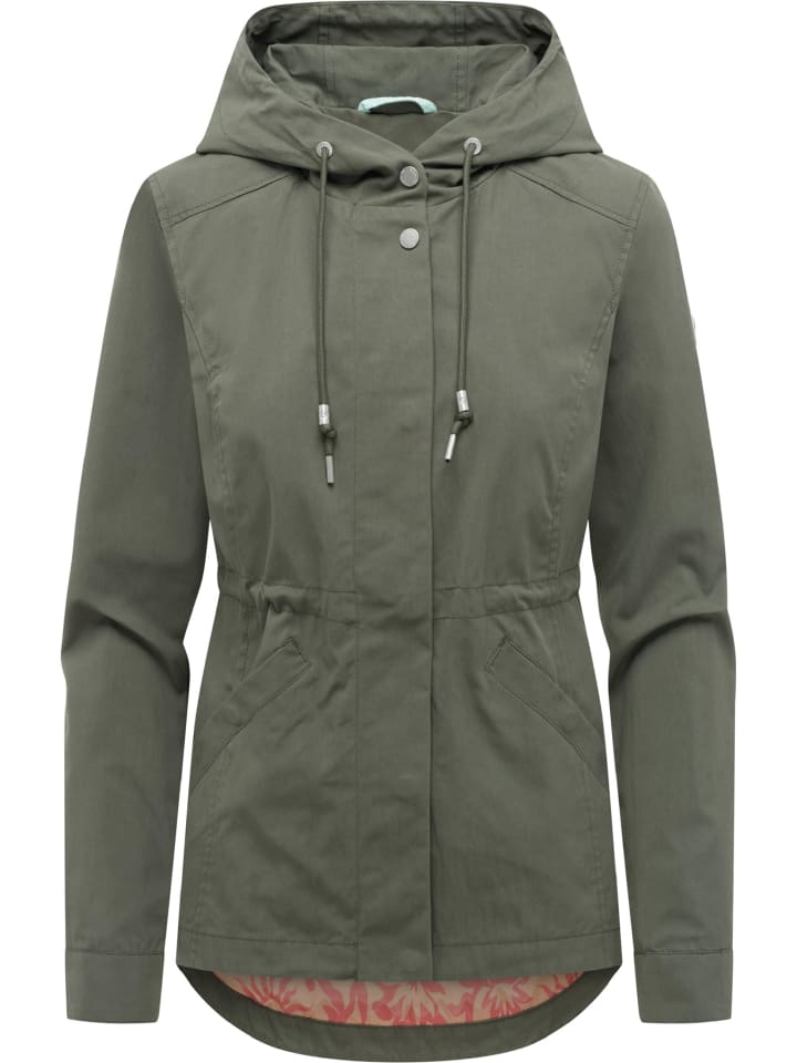 Parka Dankira in Dark Olive
